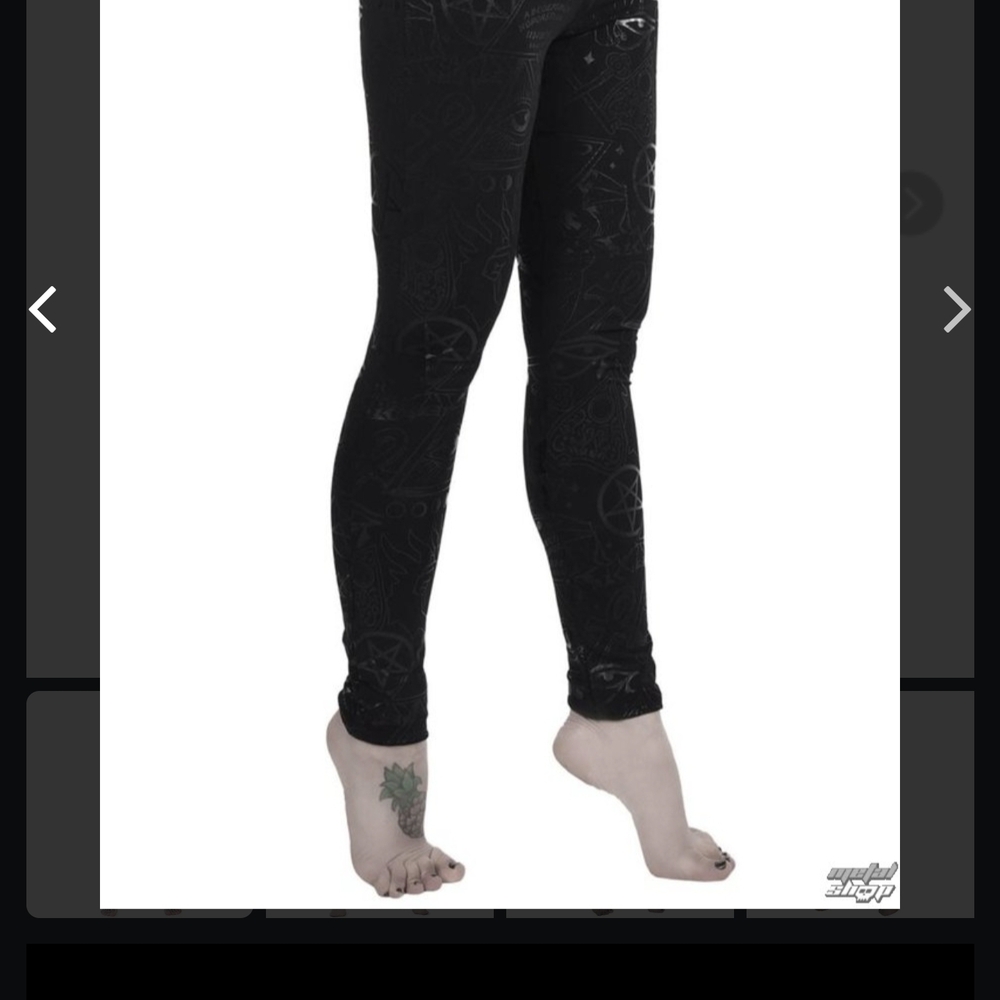 Black Kids Leggings